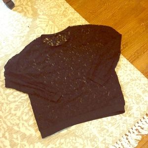 $8! Express lace top